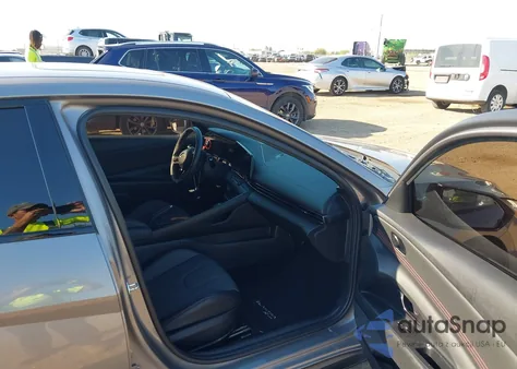 2023 Hyundai Elantra N Line из США, поврежденный, VIN KMHLR4AF0PU629673